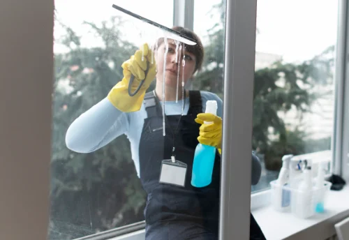 Nettoyage de vitres intérieures et extérieures à Pannes